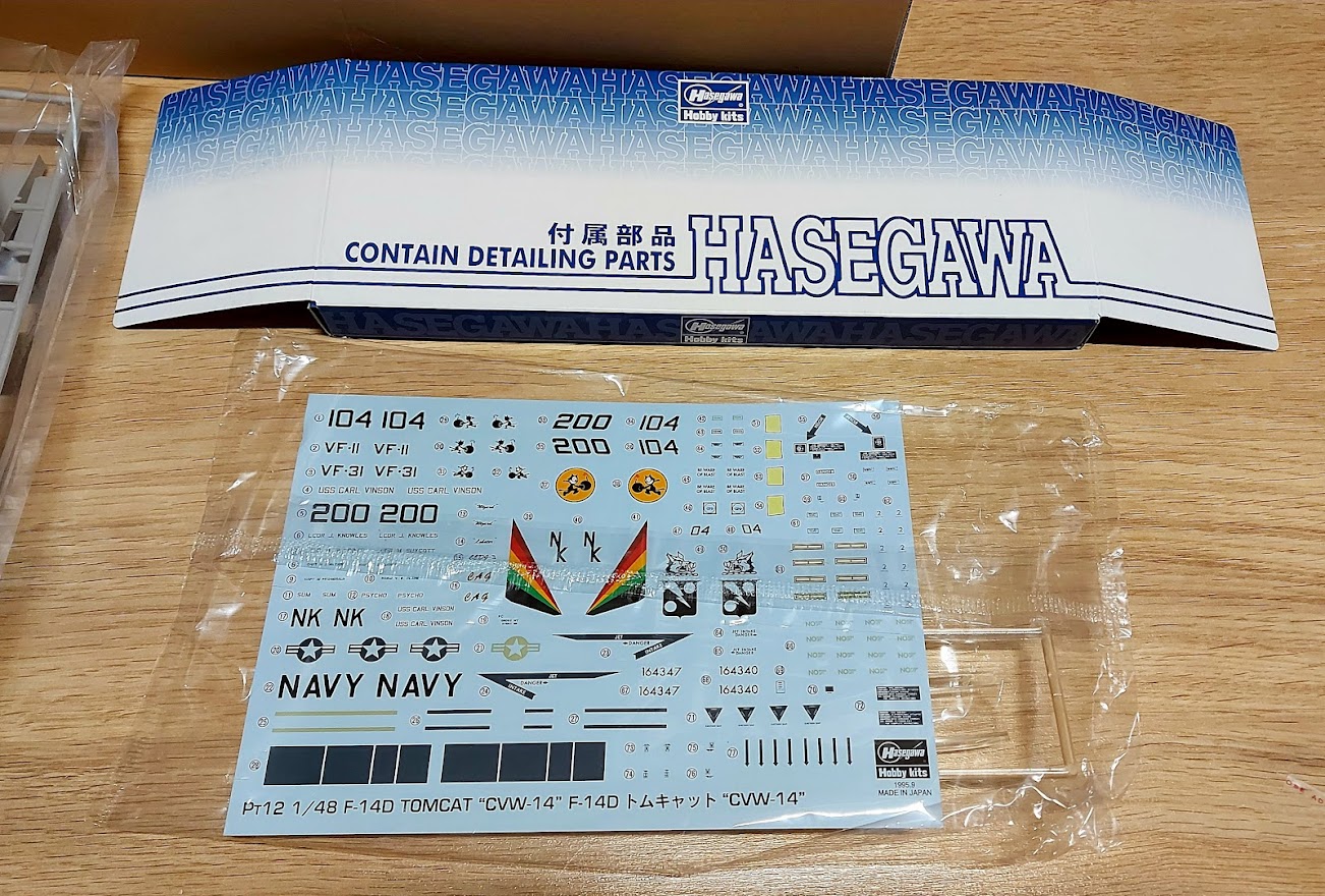 Hasegawa F-14D Super Tomcat 'CVW-14' 1/48